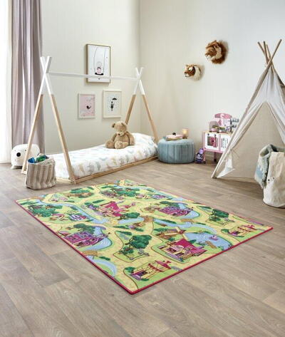 Legetæppe til børn - Candy Town
