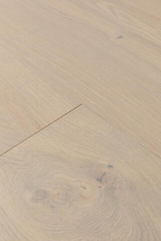 Bjelin hærdet eg, DALBY bred planke, hvid matlak natur 