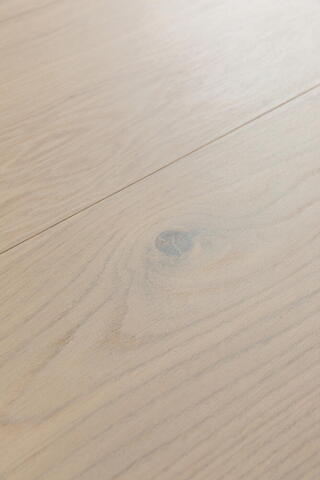 Bjelin hærdet eg, DALBY bred planke, hvid matlak natur 