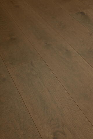 Bjelin hærdet eg, BEDDINGE Bred planke, mørkebrun matlak 