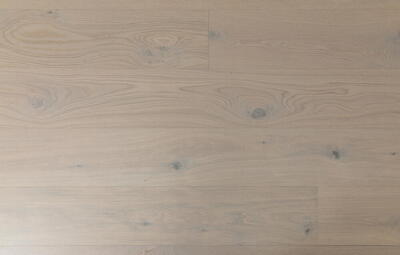 Bjelin hærdet eg, SANDBY Bred planke, hvid matlak 