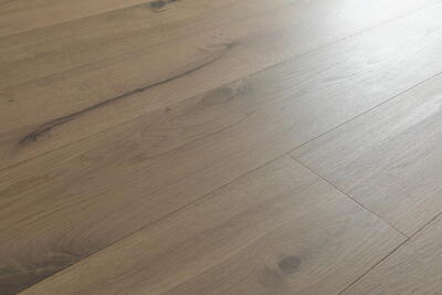 Bjelin hærdet eg, ULLSTORP bred planke, grå matlak 