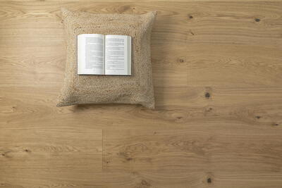 Bjelin hærdet eg, VIKEN bred planke, naturel hårdvoks-olie 