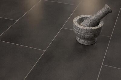 Bjelin keramisk komposit, ATRIA mørkegrå flise - Midlertidigt udsolgt