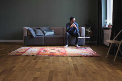 Haro parketgulv - Røget Eg Naturale børstet n+ 