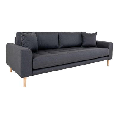 Lido 3 Personers Sofa - Sofa i mørkegrå 