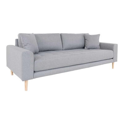 Lido 3 Personers Sofa - Sofa i lysegrå 