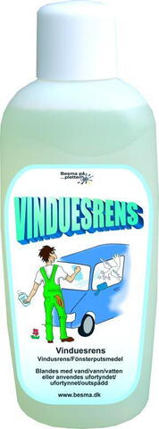Besma Vinduesrens - Vaske og blankemiddel 