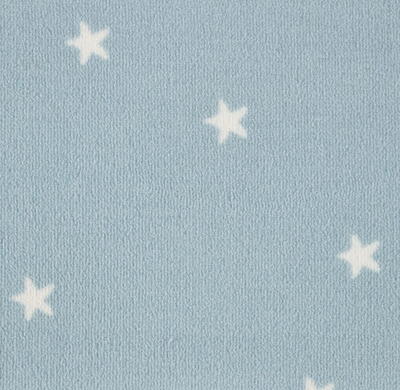 Brice gulvtæppe til børneværelset - Blå - REST 130X400 CM