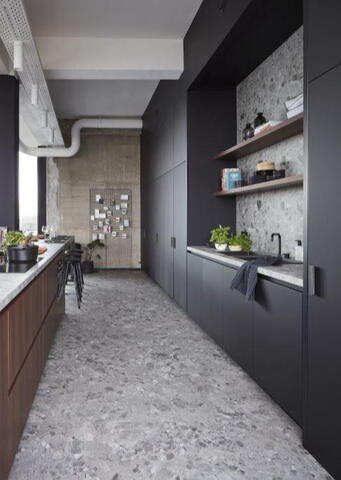 BerryAlloc, Pure fliser, Terrazzo Light Grey