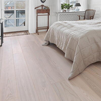 Wiking Dansk Ask Natur plankegulv 15x155 mm. 