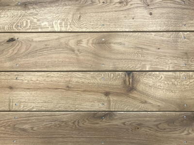 Terrassebrædder i eg 30x145 mm.