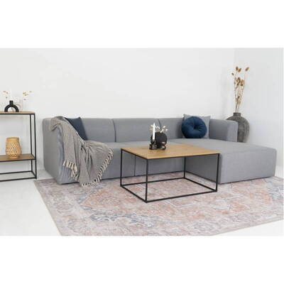 Alba Lounge Sofa lysegrå - højrevendt 