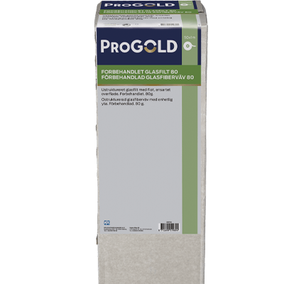 ProGold Grundet glasfilt 80