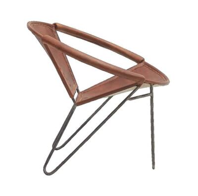 Melissa Lounge stol, Mocca læder