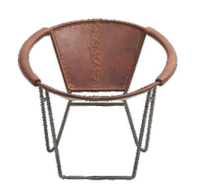 Melissa Lounge stol, Mocca læder