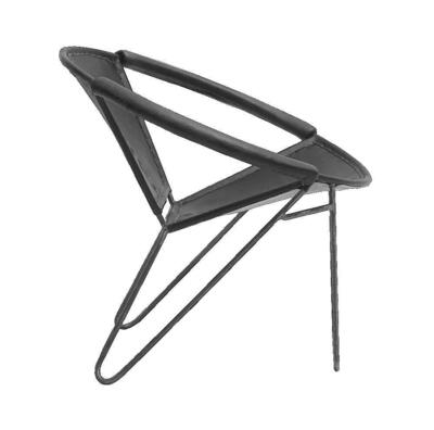 Melissa Lounge stol, sort læder