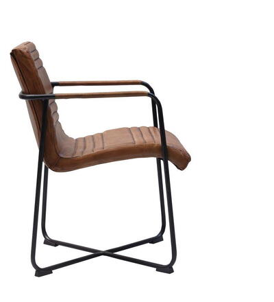 Melissa stol, Mocca farvet læder