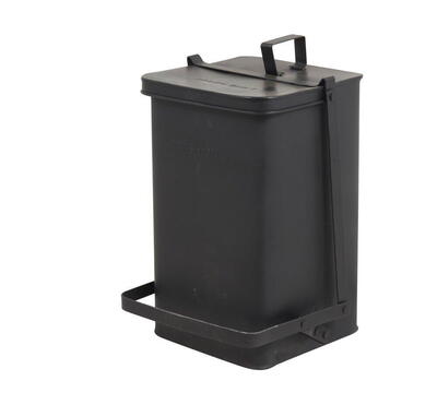Alma skraldespand, sort