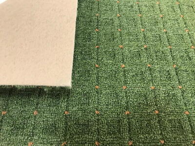 Væg til væg gulvtæppe Trafalgar green - REST 160X400 CM