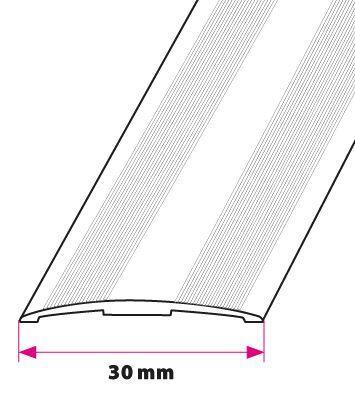30 mm Buet overgang Mat Alu