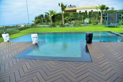 Bambus x-treme® - Chevron sildeben terrasseplanker