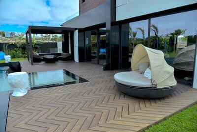 Bambus x-treme® - Chevron sildeben terrasseplanker