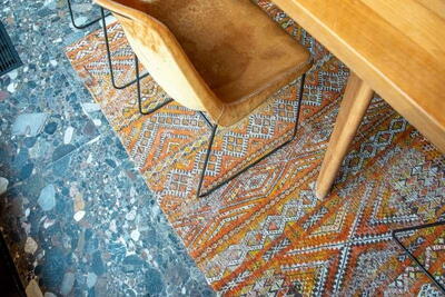 Antiquarian - Kilim, Riad Orange - REST 230X330 CM