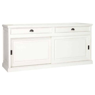 Skænk 2-skydedøre, 2-skuffer