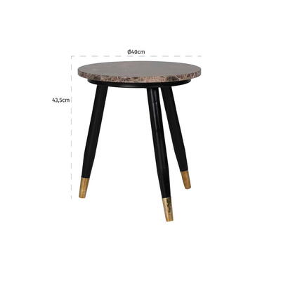 Dalton 40ø Hjørnebord