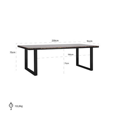 Spisebord Dalton 230