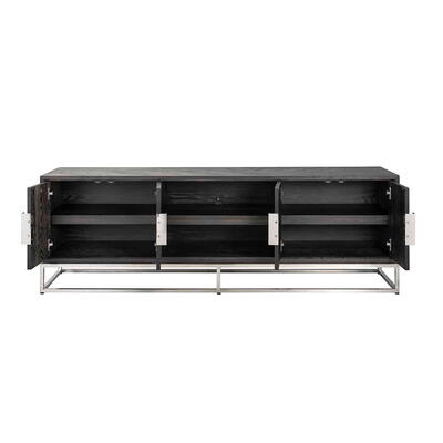 TV møbel Blackbone Sølv 4-Døre 185