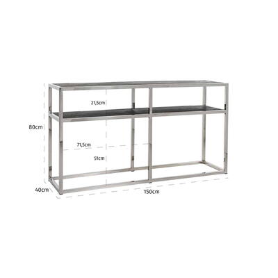 Blackbone Silver Konsolbord