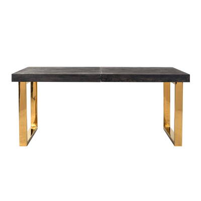 Udvideligt spisebord Blackbone Gold 195 (265)