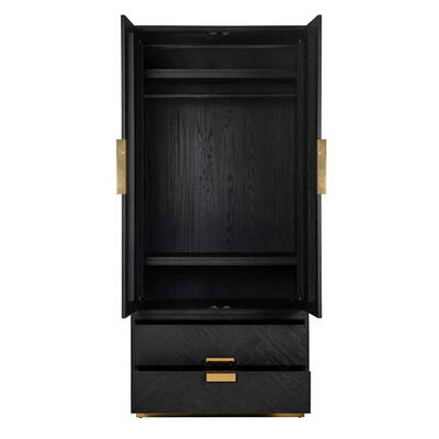 Garderobeskab Blackbone Gold 2-Døre 2-skuffer