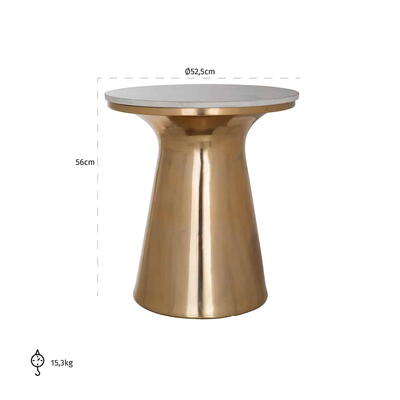 Hjørnebord Jackson 52,5ø