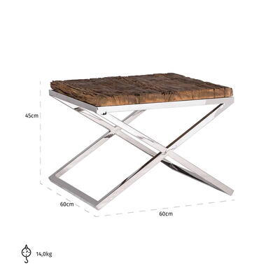 Hjørnebord Kensington 60x60