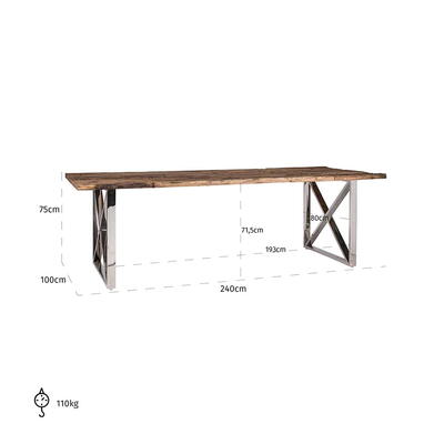 Spisebord Kensington 240