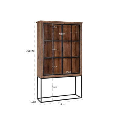 Skab Raffles 2-døre