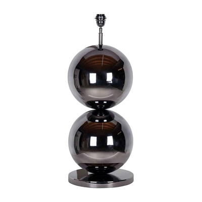 Bordlampe bobbie sort nikkel