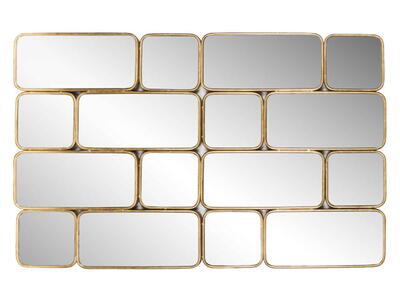 Birche Spejl med 16 spejle