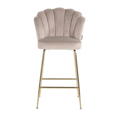 Barstol Pippa Khaki, Velvet guld