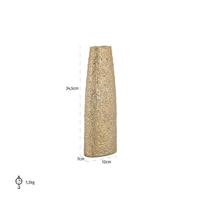 Vase Lucino guld, lille