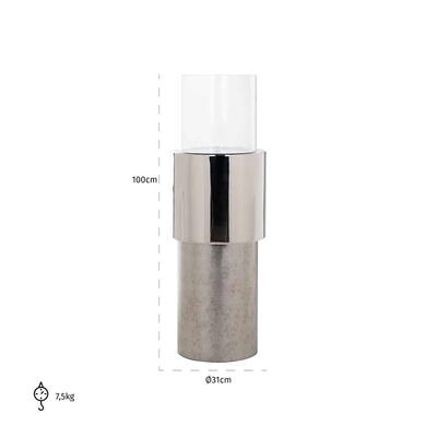 Orvyn lysestage sølv, lille