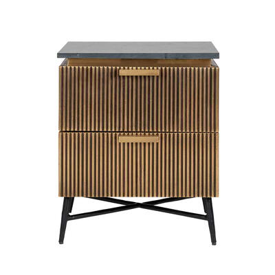 Senge kommode Ironville 2-skuffer