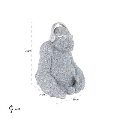 Gorilla musik tonka dekoration