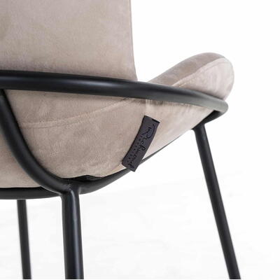 Stol Ella Khaki Velvet