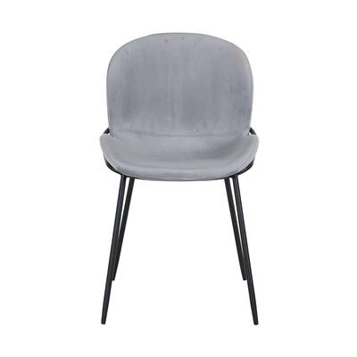 Stol Ella Steel Velvet