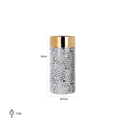 Vase Alesha hvid, lille