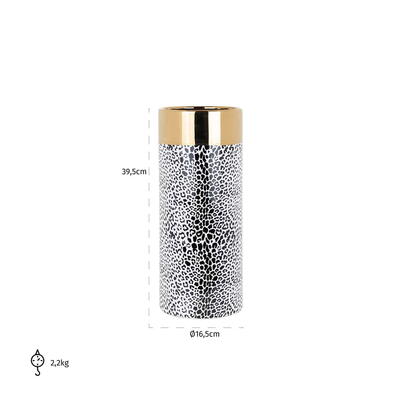 Vase Aletha hvid, stor